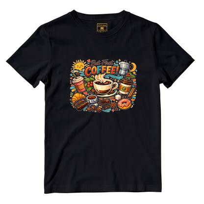 Cotton Shirt: First Coffee