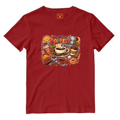 Cotton Shirt: First Coffee