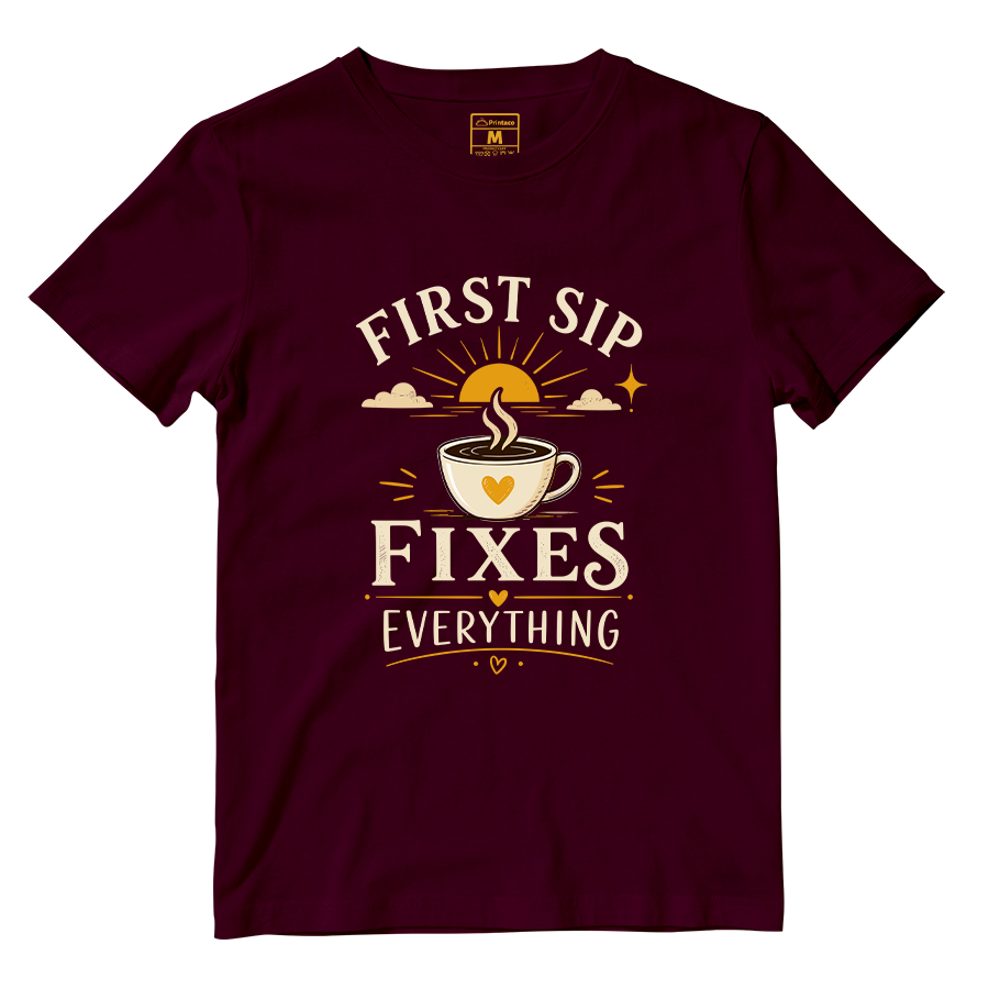Cotton Shirt: First Sip