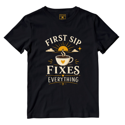 Cotton Shirt: First Sip