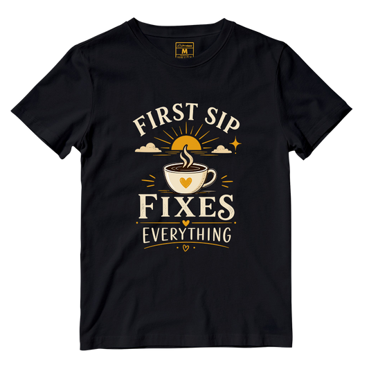 Cotton Shirt: First Sip