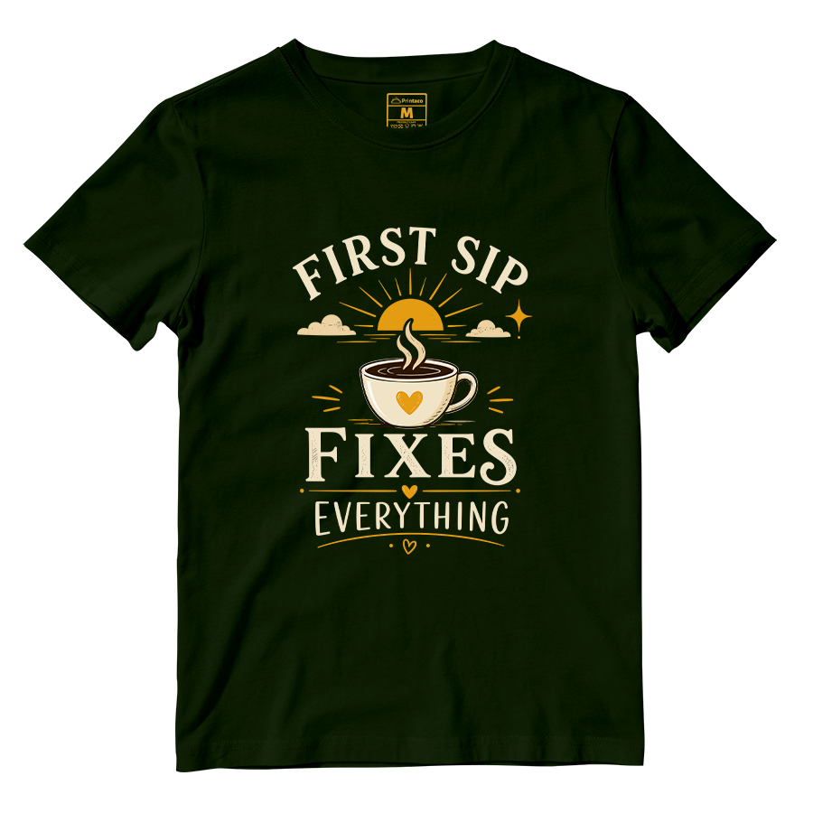 Cotton Shirt: First Sip