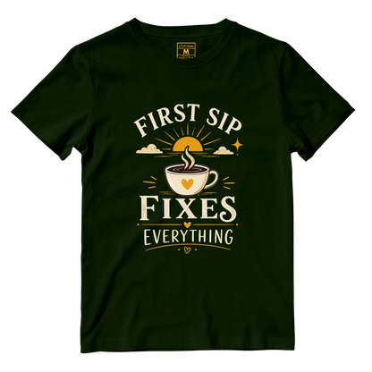 Cotton Shirt: First Sip