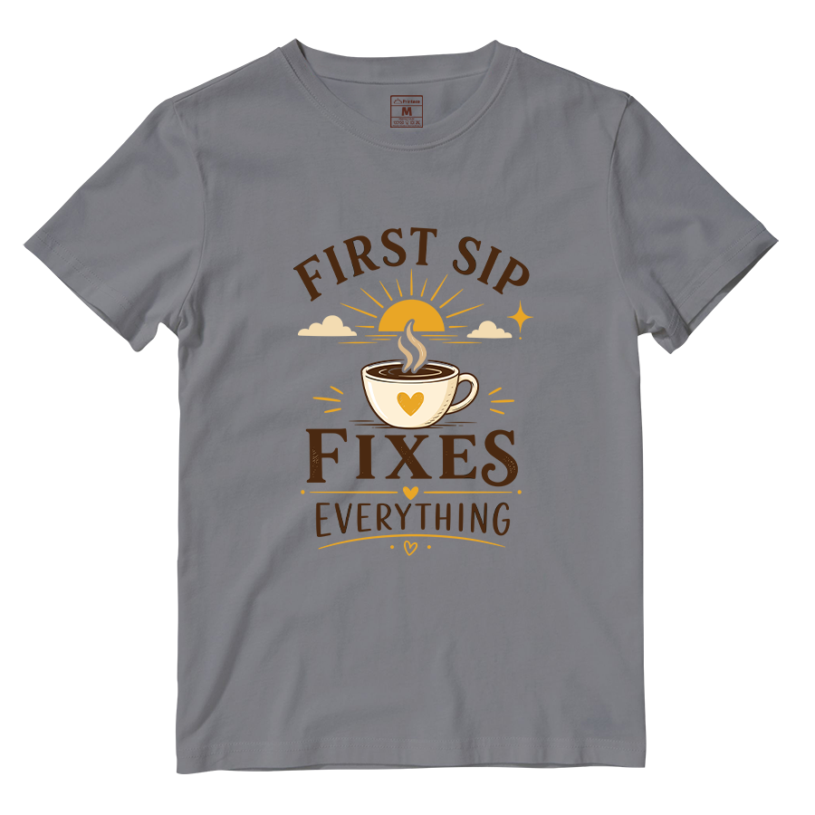 Cotton Shirt: First Sip