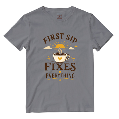 Cotton Shirt: First Sip