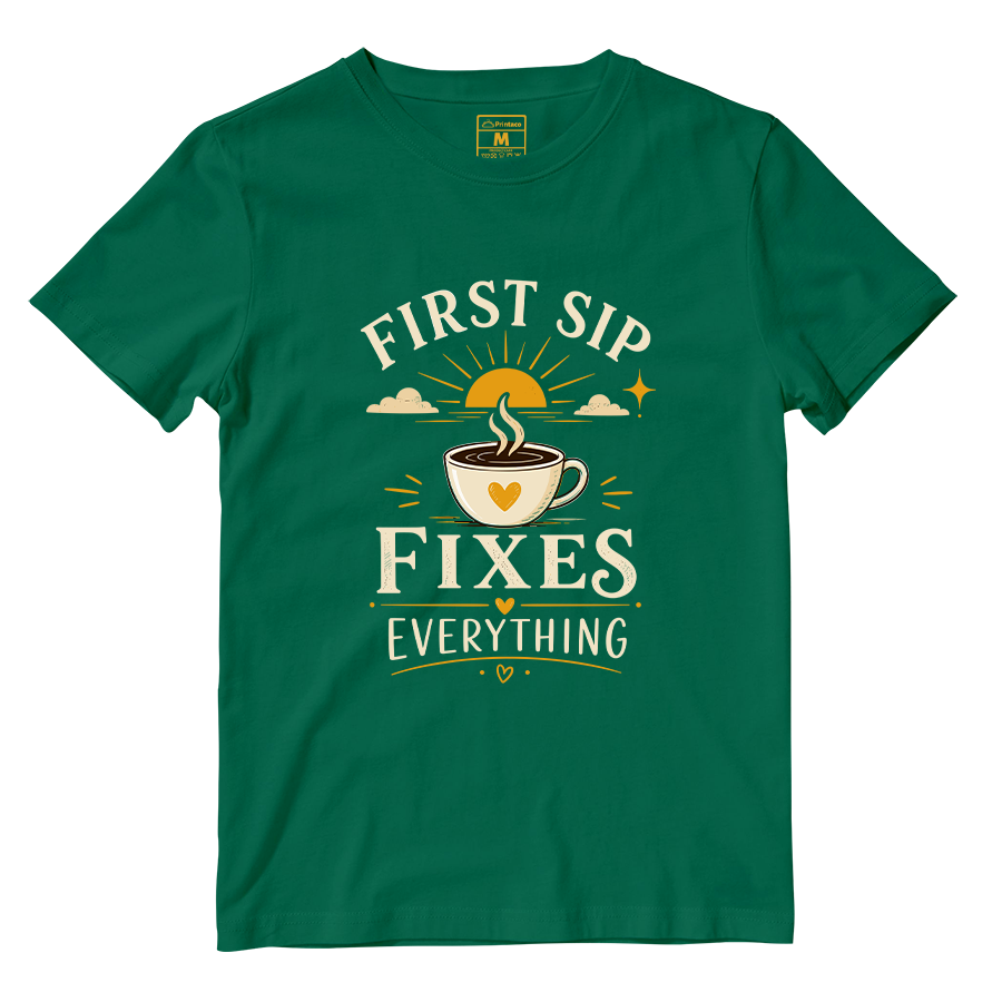 Cotton Shirt: First Sip