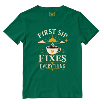 Cotton Shirt: First Sip