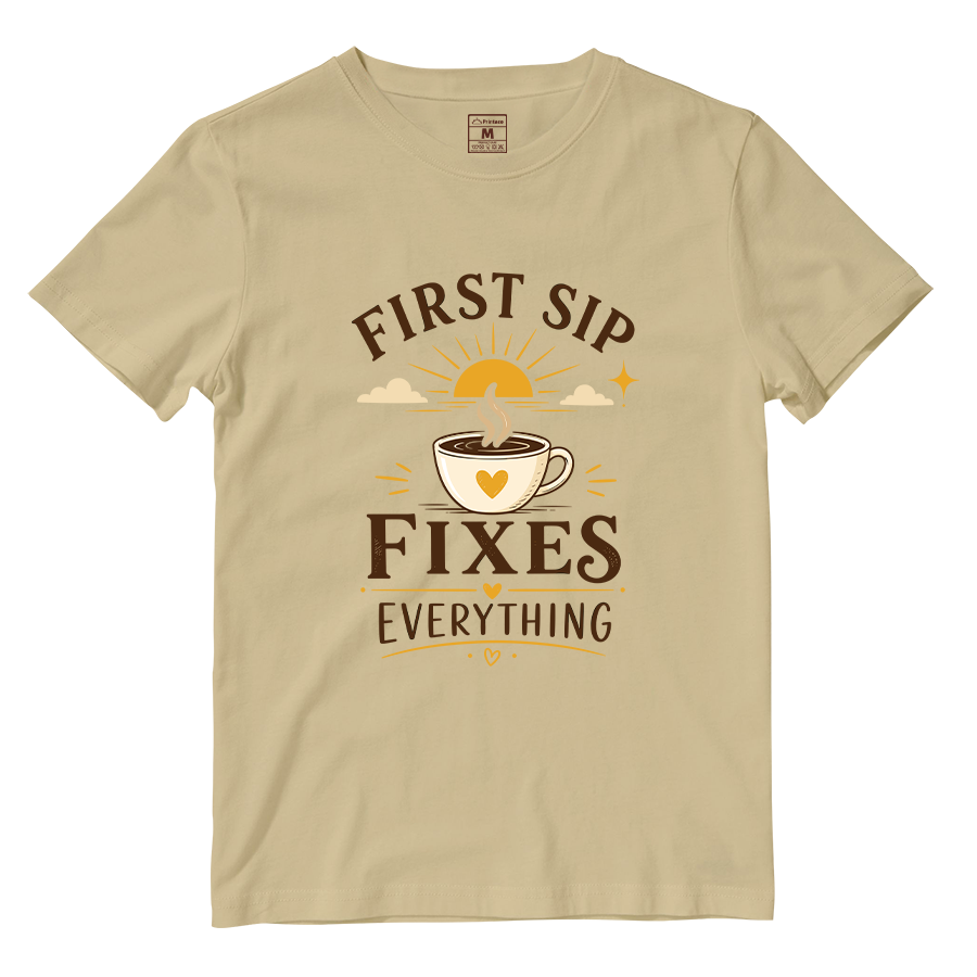 Cotton Shirt: First Sip