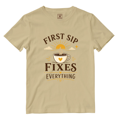 Cotton Shirt: First Sip