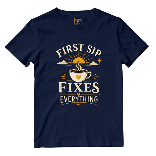Cotton Shirt: First Sip