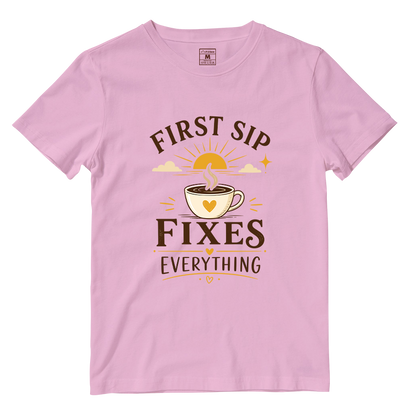 Cotton Shirt: First Sip