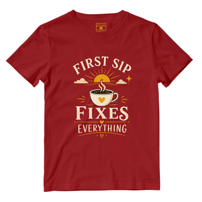 Cotton Shirt: First Sip