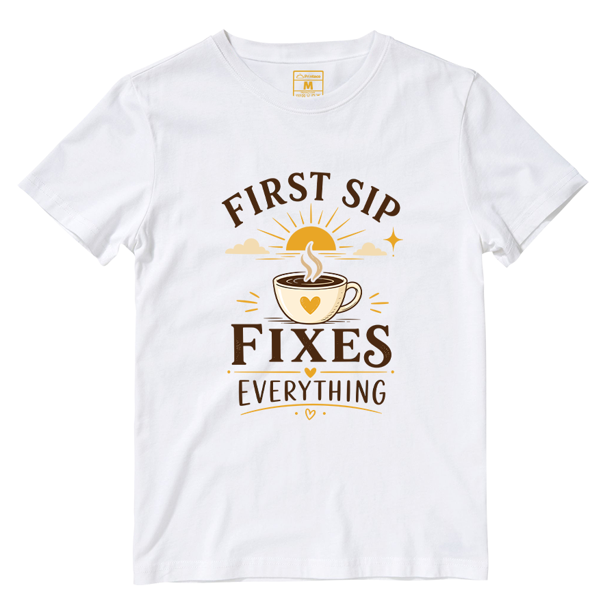 Cotton Shirt: First Sip