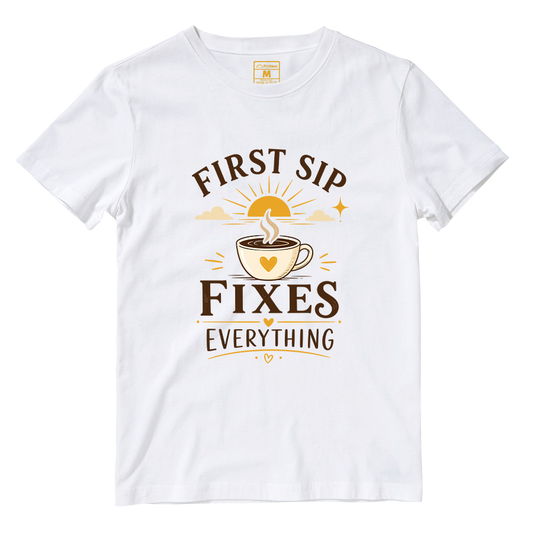 Cotton Shirt: First Sip