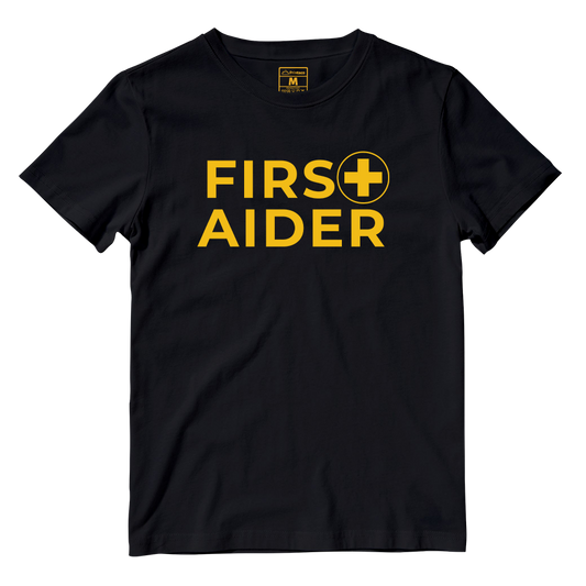 Cotton Shirt: First Aider Yellow