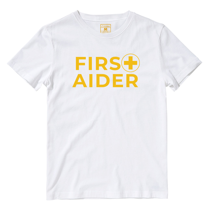 Cotton Shirt: First Aider Yellow