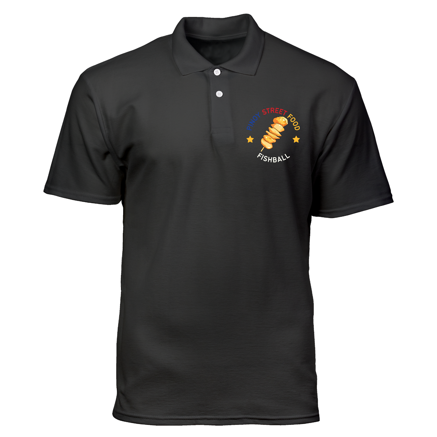 Cotton Polo Shirt: Fish Ball