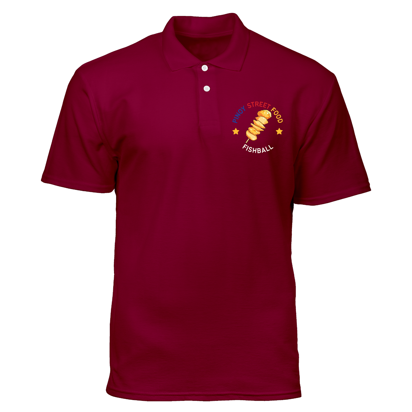 Cotton Polo Shirt: Fish Ball