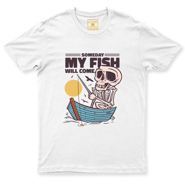 C. Spandex Shirt: Fish Will Come
