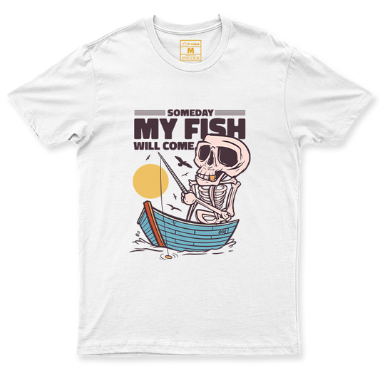 C. Spandex Shirt: Fish Will Come