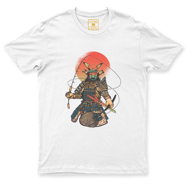 C. Spandex Shirt: Fishing Samurai