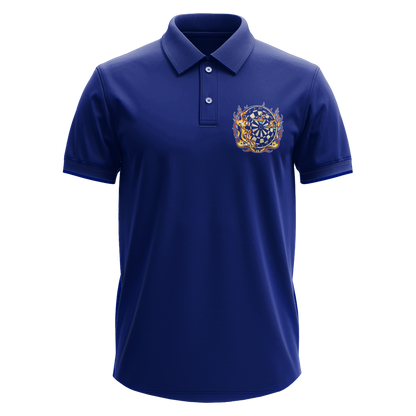 Drifit Polo Shirt: Flaming Darts (Front Only)