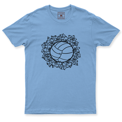 Drifit Shirt: Floral Volleyball