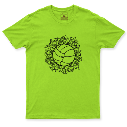 Drifit Shirt: Floral Volleyball