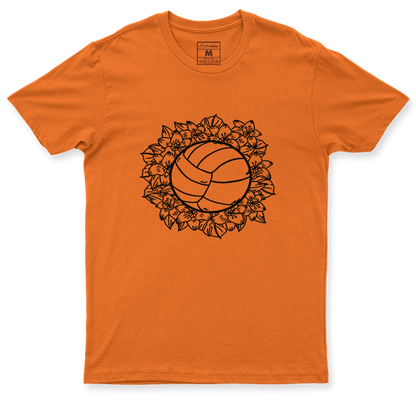 Drifit Shirt: Floral Volleyball