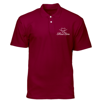 Cotton Polo Shirt: Floss Boss Pocket