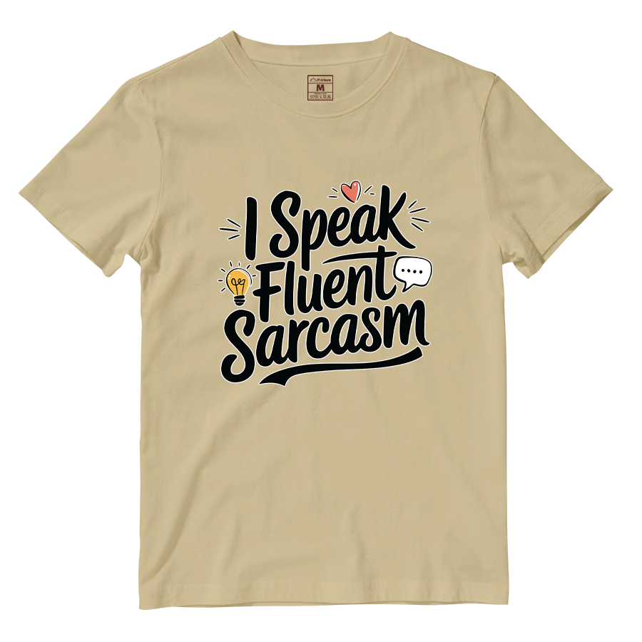 Cotton Shirt: Fluent Sarcasm