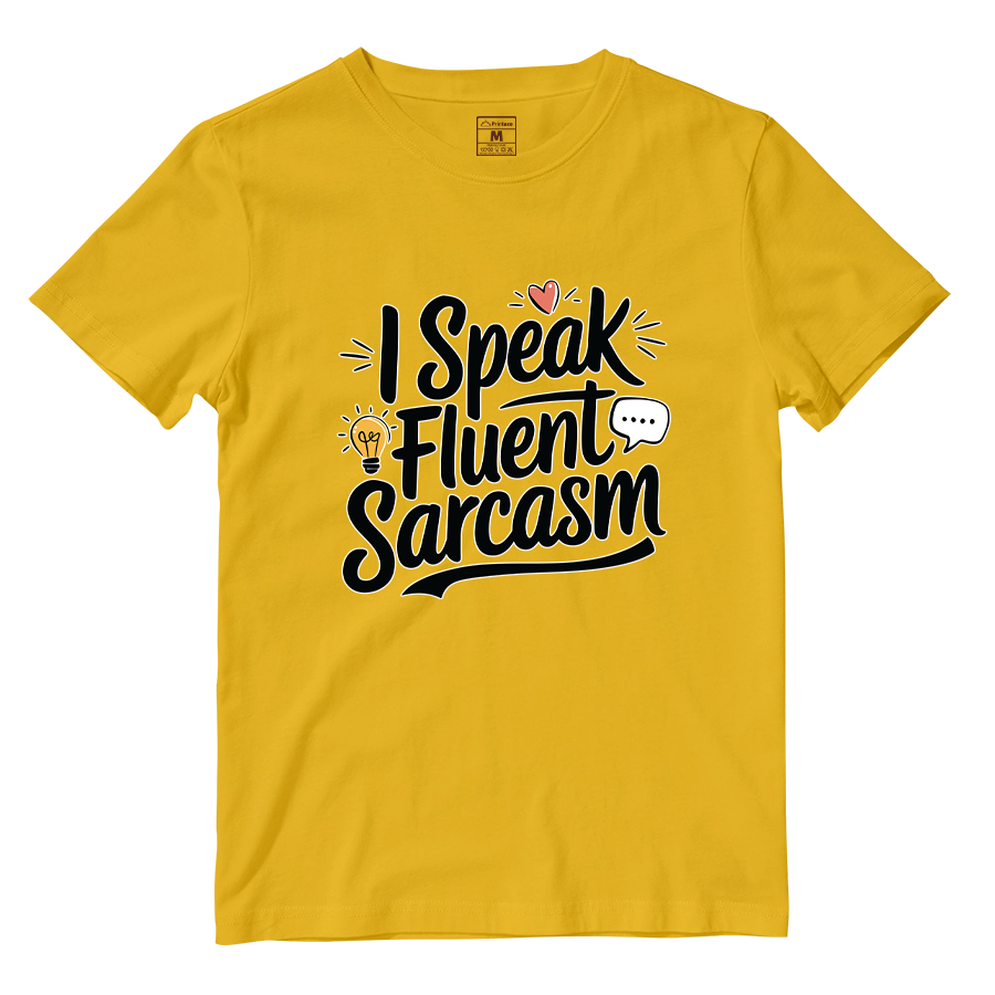 Cotton Shirt: Fluent Sarcasm
