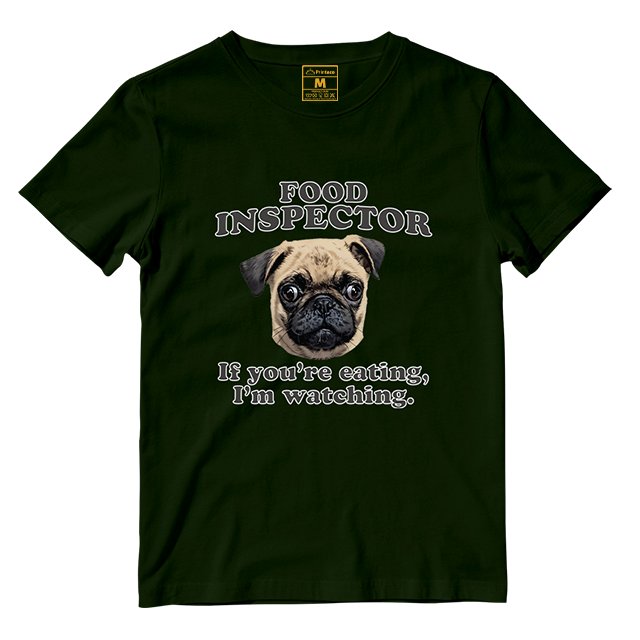 Cotton Shirt: Food Inspector (Custom)