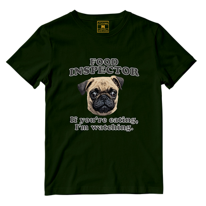 Cotton Shirt: Food Inspector (Custom)
