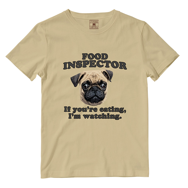 Cotton Shirt: Food Inspector (Custom)