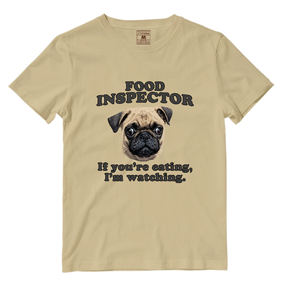 Cotton Shirt: Food Inspector (Custom)