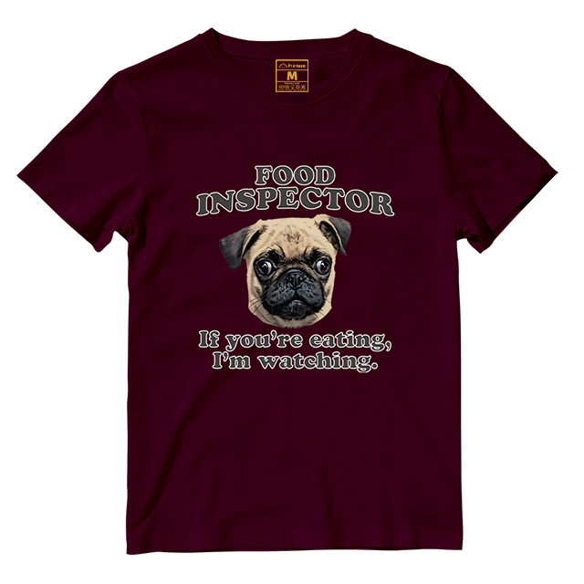 Cotton Shirt: Food Inspector (Custom)