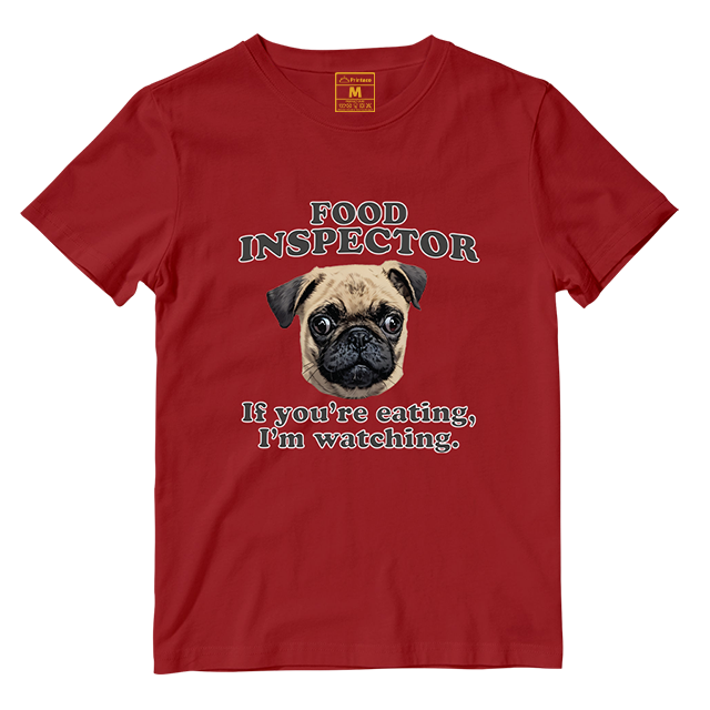 Cotton Shirt: Food Inspector (Custom)