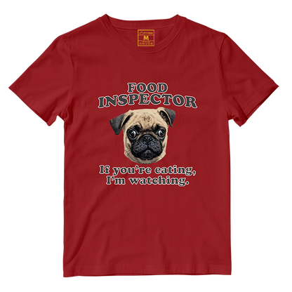 Cotton Shirt: Food Inspector (Custom)