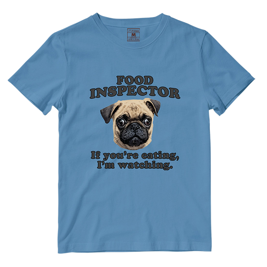 Cotton Shirt: Food Inspector (Custom)