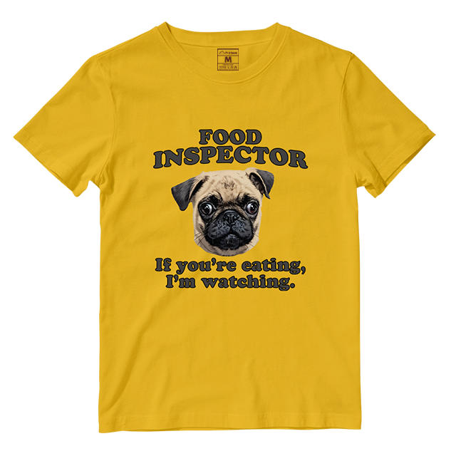 Cotton Shirt: Food Inspector (Custom)