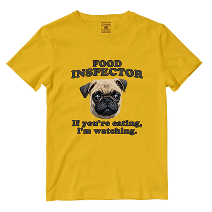 Cotton Shirt: Food Inspector (Custom)