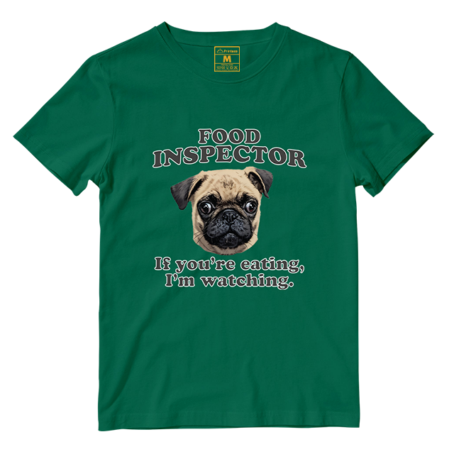 Cotton Shirt: Food Inspector (Custom)
