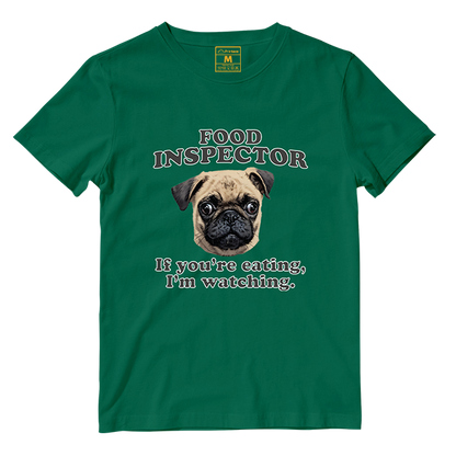 Cotton Shirt: Food Inspector (Custom)