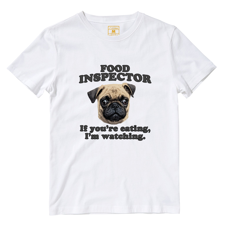 Cotton Shirt: Food Inspector (Custom)