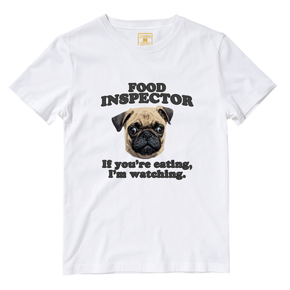 Cotton Shirt: Food Inspector (Custom)