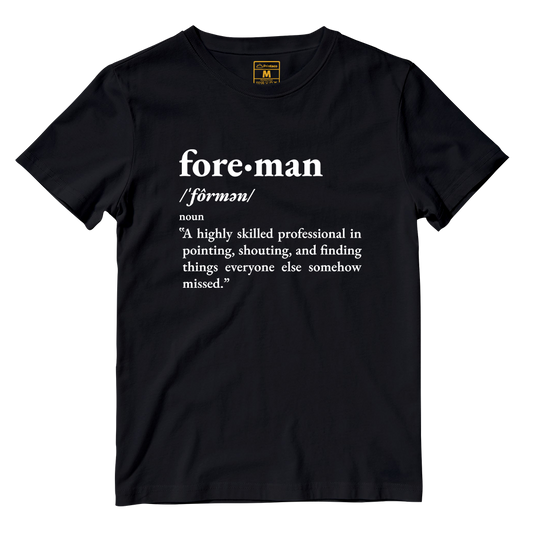 Cotton Shirt: Foreman Definition