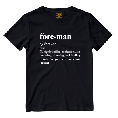 Cotton Shirt: Foreman Definition