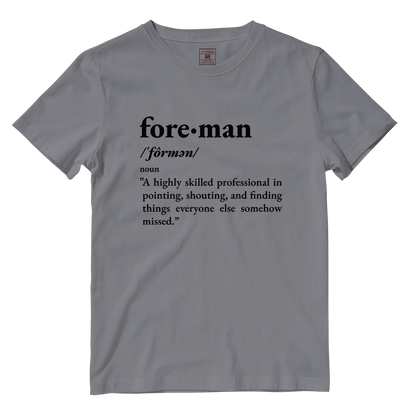 Cotton Shirt: Foreman Definition