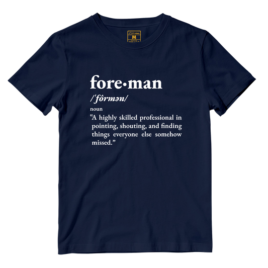 Cotton Shirt: Foreman Definition